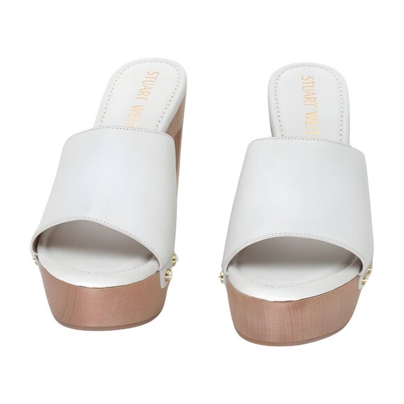 Stuart Weitzman Pearl Clog 85 Sandal Women's Shoes Size 10 B - Picture 4 of 5